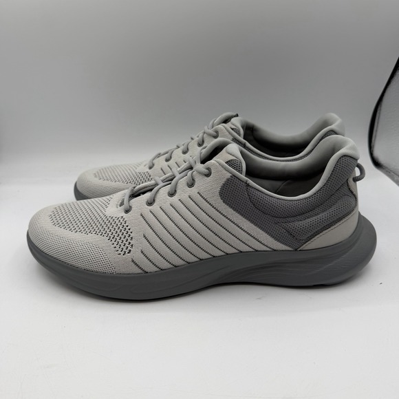 Johnston & Murphy Escape Shoes Men 12 M Grey Slip On Sneaker 25-9409 NO INSOLES - Picture 5 of 11